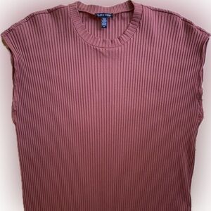 Eileen Fisher Women's Ribbed sleeveless shirt 3X